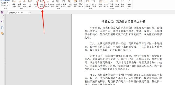 PDF文档转换为Word文档