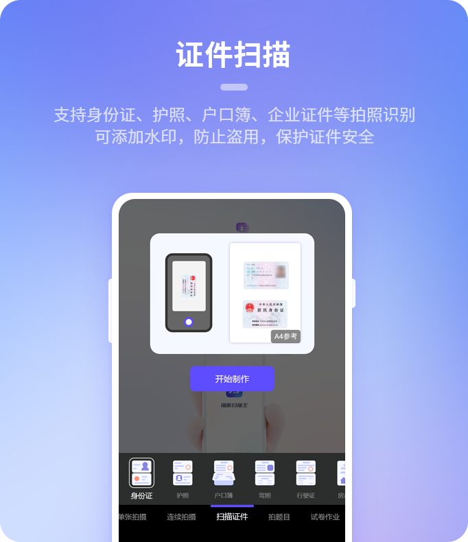 证件扫描