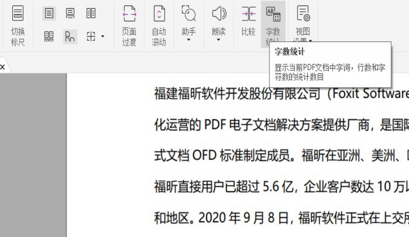 PDF文档字数统计